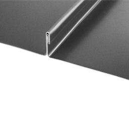 FALZ profil dvostruki stojeći šav  - Pocink obojeni
MATT MARCEGAGLIA  - Antracit MATT  -  Slika 2