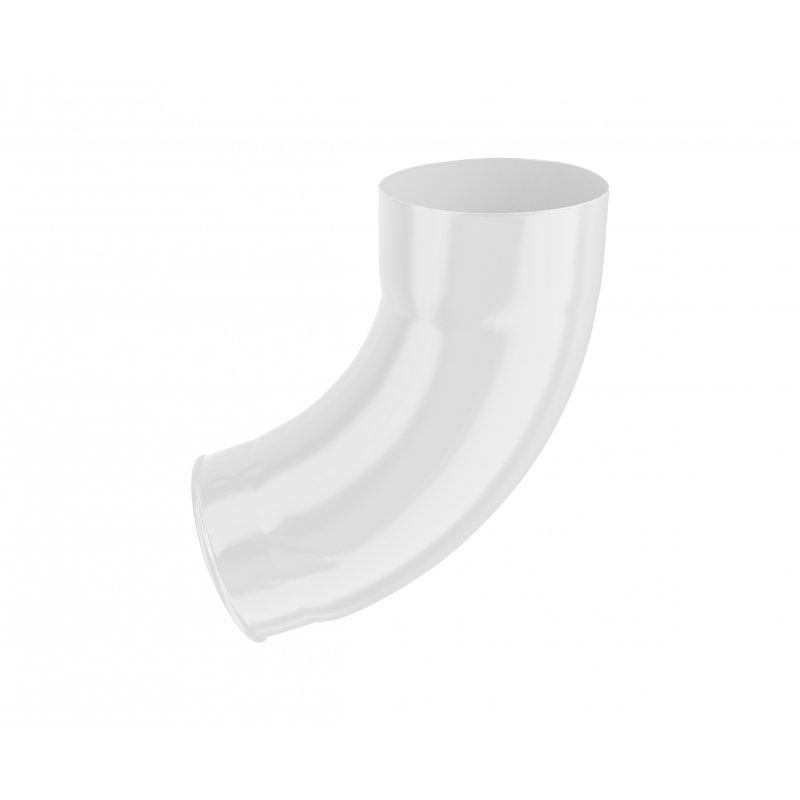 Izlivno koleno 72°  - Pocink obojeni  - Prijavo bela  -  Slika