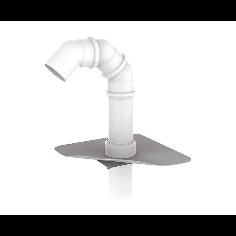 PVC prodor za kablove sa manžetnom  - PVC  - Bela  -  Slika