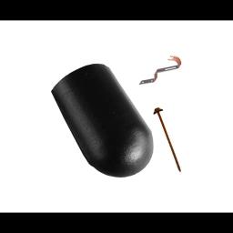 Slemenjak početni i završni DANUBIA  - Intenzivno crna – INOVA  -  Slika 1