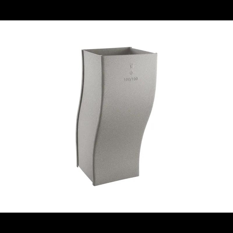 Koleno odskočno četvrtasto  - Aluminijum obojeni
W.15  - Tamno silver W.15  -  Slika