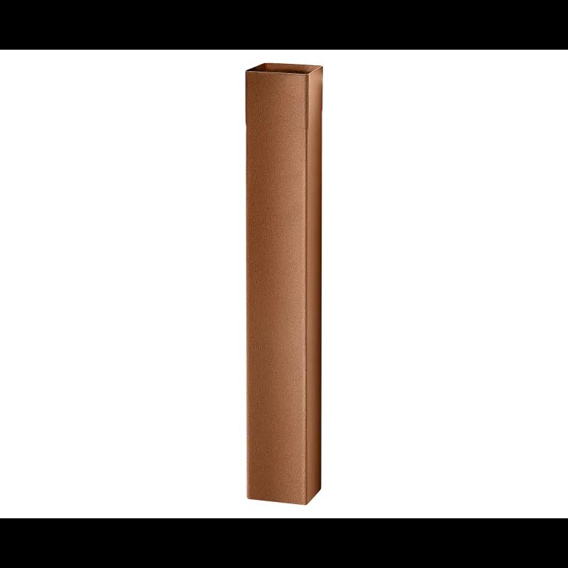 Oluk vertikalni četvrtasti  [s=0,70]  - Aluminijum obojeni
W.15  - Bakarno smeđa W.15  -  Slika