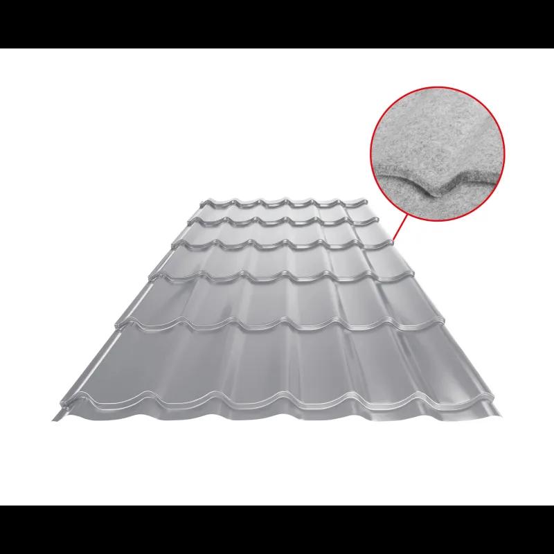 Krovni pokrivač UNI 1 SQ (sound – aqua)  - Aluminijum obojeni  - Silver  -  Slika