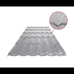 Krovni pokrivač UNI 1 SQ (sound – aqua)  - Aluminijum obojeni  - Silver  -  Slika 1