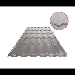 Krovni pokrivač UNI 1 SQ (sound – aqua)  - Aluminijum obojeni  - Tamno silver  -  Slika 1