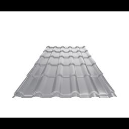 Krovni pokrivač UNI 2  - Aluminijum obojeni  - Silver  -  Slika 1