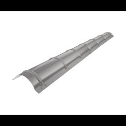 Slemenjak za krov  - Aluminijum obojeni  - Tamno silver  -  Slika 1