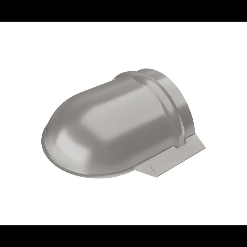 Okrugli završetak slemena  - Aluminijum obojeni  - Tamno silver  -  Slika