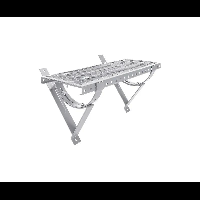 Krovni stepenik za krovni pokrivač UNI  - Aluminijum obojeni  - Silver  -  Slika