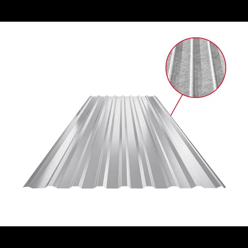 Krovni trapez sa prepustom TR 18A SQ (sound – aqua)  - Aluminijum obojeni  - Silver  -  Slika
