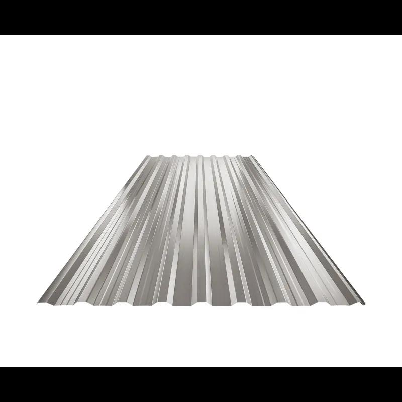 Krovni trapez sa prepustom TR 18A+  - Aluminijum obojeni  - Tamno silver  -  Slika