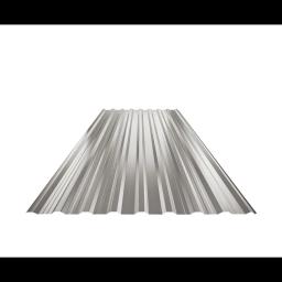 Krovni trapez sa prepustom TR 18A+  - Aluminijum obojeni  - Tamno silver  -  Slika 1