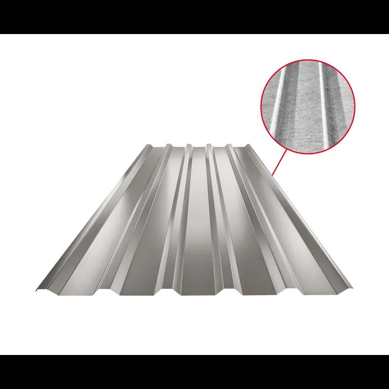 Krovni trapez TR 35A SQ (sound – aqua)  - Aluminijum obojeni  - Tamno silver  -  Slika