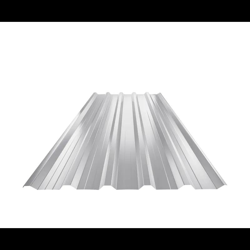 Krovni trapez sa prepustom TR 35A+  - Aluminijum obojeni  - Silver  -  Slika