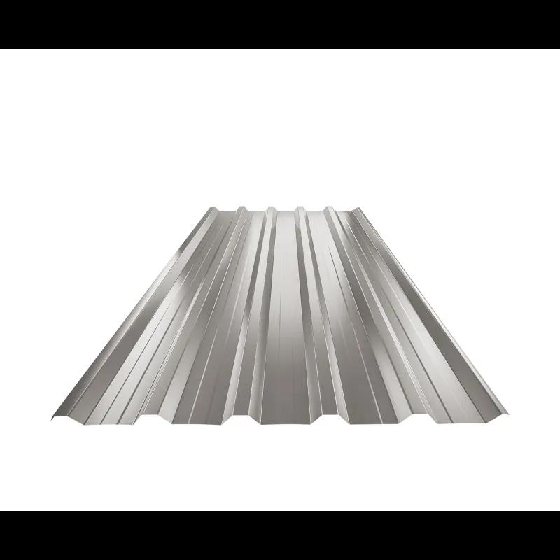 Krovni trapez sa prepustom TR 35A+  - Aluminijum obojeni  - Tamno silver  -  Slika