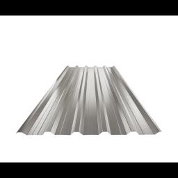 Krovni trapez sa prepustom TR 35A+  - Aluminijum obojeni  - Tamno silver  -  Slika 1