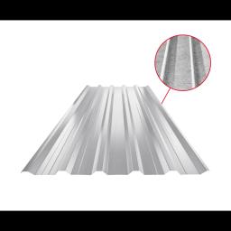 Krovni trapez sa prepustom TR 35A+ SQ (sound – aqua)  - Aluminijum obojeni  - Silver  -  Slika 1