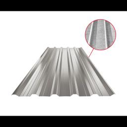 Krovni trapez sa prepustom TR 35A+ SQ (sound – aqua)  - Aluminijum obojeni  - Tamno silver  -  Slika 1