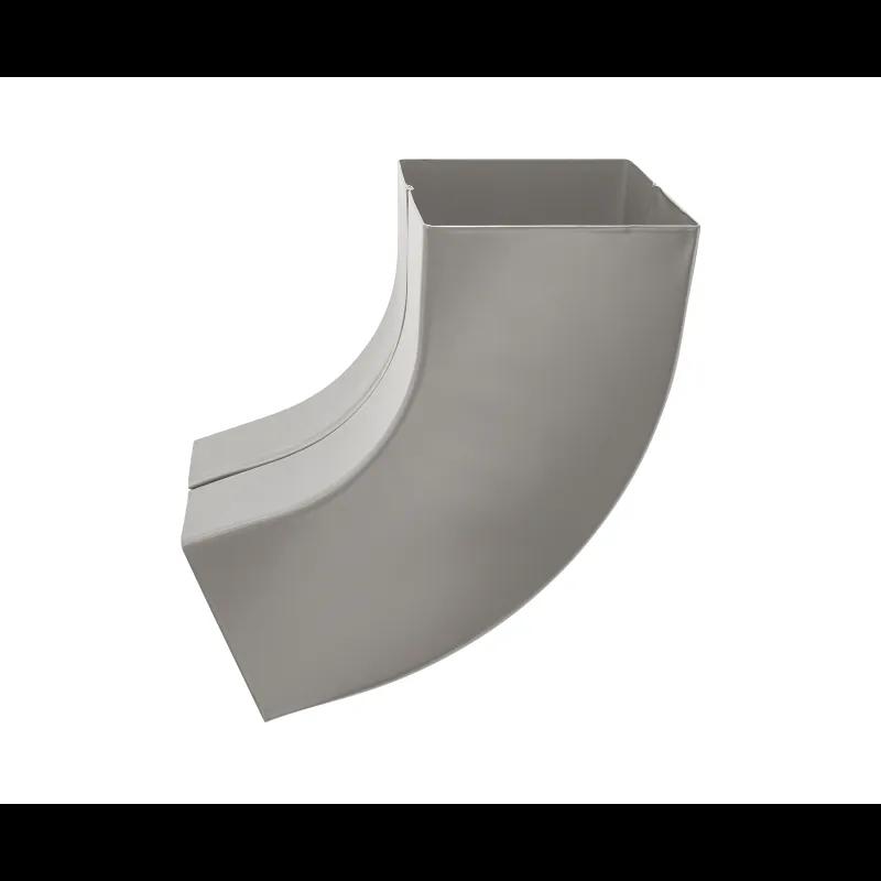 Koleno četvrtasto 72°  - Aluminijum obojeni  - Tamno silver  -  Slika