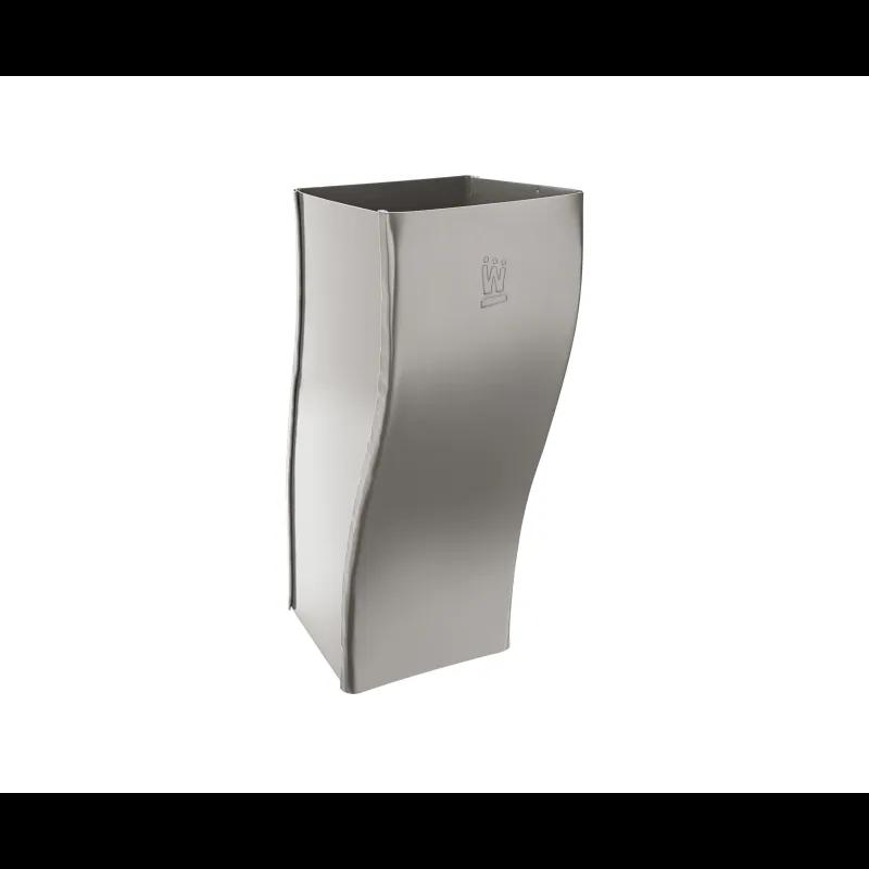 Koleno odskočno četvrtasto  - Aluminijum obojeni  - Tamno silver  -  Slika