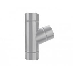 Redukcija cevi 72°  - Pocink obojeni  - Silver  -  Slika 2