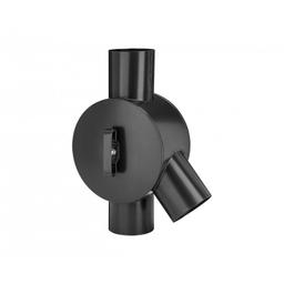 Razvodnik za odvodnu vodu - Pocink obojeni - Intenzivno crna - Slika 1