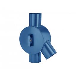 Razvodnik za odvodnu vodu  - Pocink obojeni  - Tamno plava  -  Slika 1