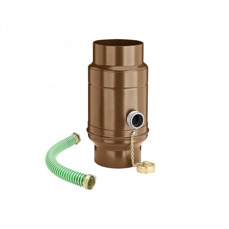 Zadržač vode sa crevom  - Aluminijum – Natur  - Pocink obojeni – Metalik bakarna  -  Slika