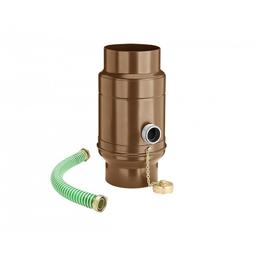 Zadržač vode sa crevom  - Aluminijum – Natur  - Pocink obojeni – Metalik bakarna  -  Slika 1