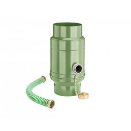 Zadržač vode sa crevom  - Aluminijum – Natur  - Pocink obojeni – Trava zelena  -  Slika 1