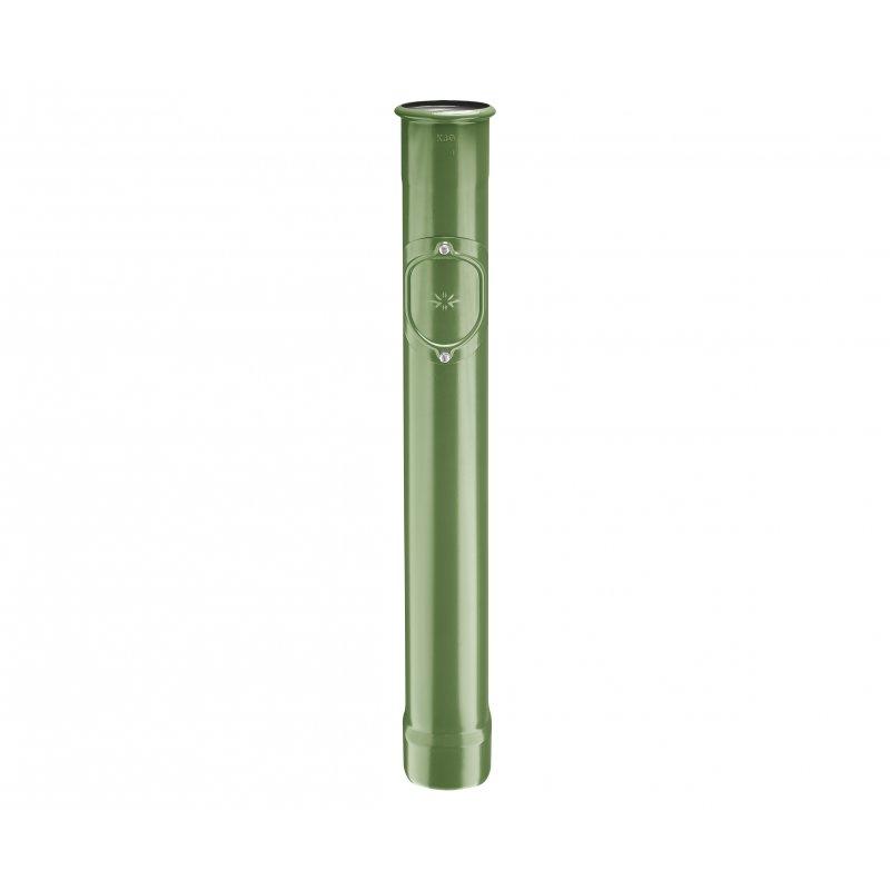 Zaštitna odvodna cev sa revizionim otvorom  - Pocink obojeni  - Trava zelena  -  Slika