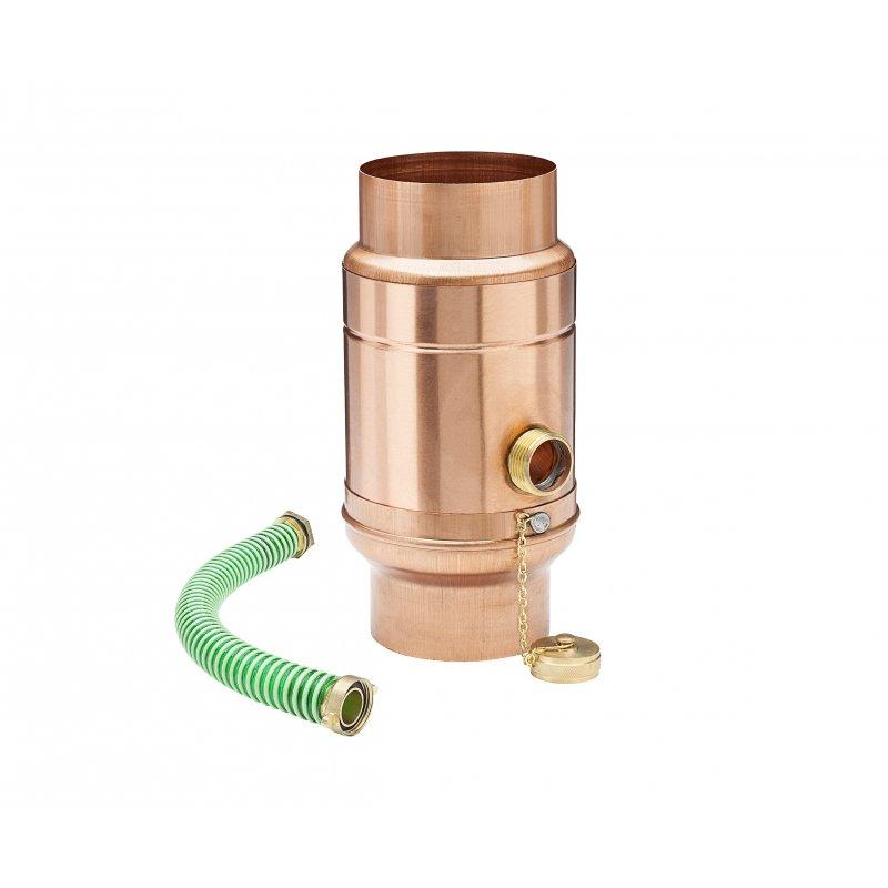 Zadržač vode sa crevom  - Bakar  - Natur  -  Slika