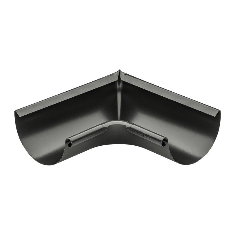 Krivina unutrašnja  - Aluminijum obojeni  - Intenzivno crna  -  Slika