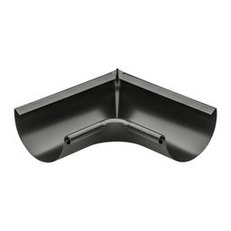 Krivina unutrašnja  - Aluminijum obojeni  - Intenzivno crna  -  Slika 1