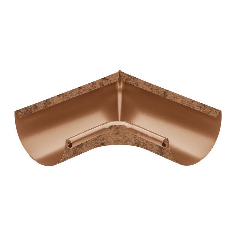 Krivina unutrašnja  - Aluminijum obojeni  - Bakar patina  -  Slika