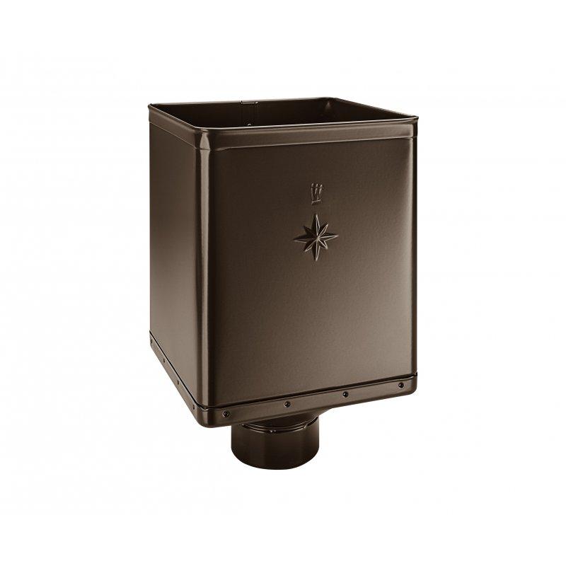 Sabirni kotlič DESIGN ekscentričan  - Aluminijum obojeni  - Testa di Moro  -  Slika