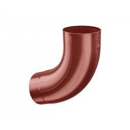 Koleno 72°  - Aluminijum obojeni  - Vinsko crvena  -  Slika 1