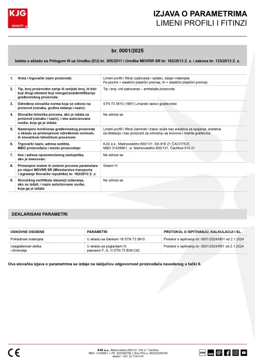 Limeni profili i fitinzi