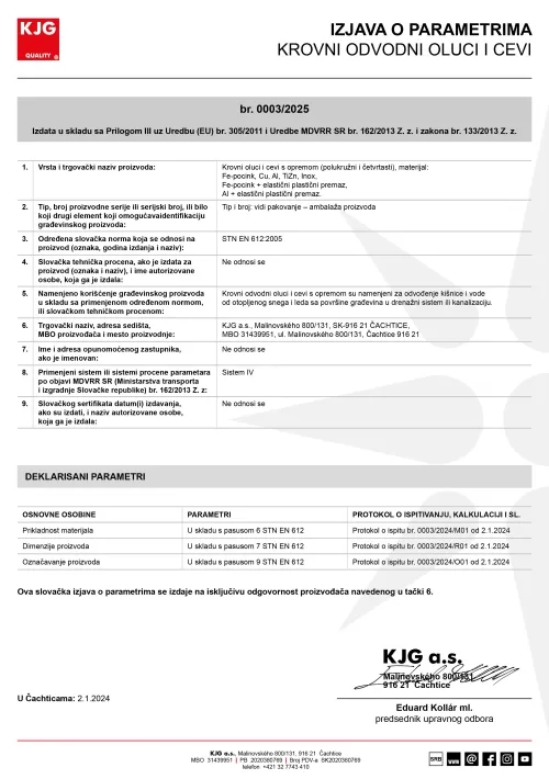 Krovni odvodni oluci i cevi