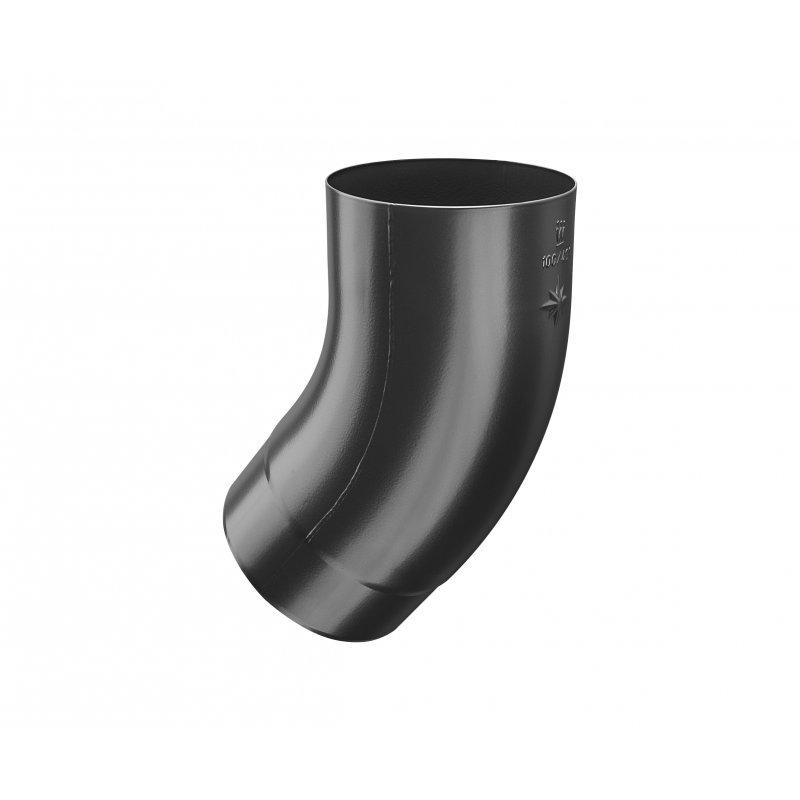 Koleno 40° - Aluminijum obojeni - Intenzivno crna - Slika