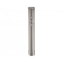 Zaštitna odvodna cev sa revizionim otvorom - Pocink – Natur - Aluminijum obojeni – Tamno silver - Slika 1