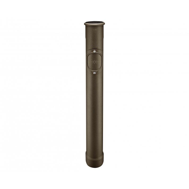 Odvodna cev sa revizionim otvorom - Pocink – Natur - Aluminijum obojeni W.15 – Zeleno smeđa W.15 - Slika