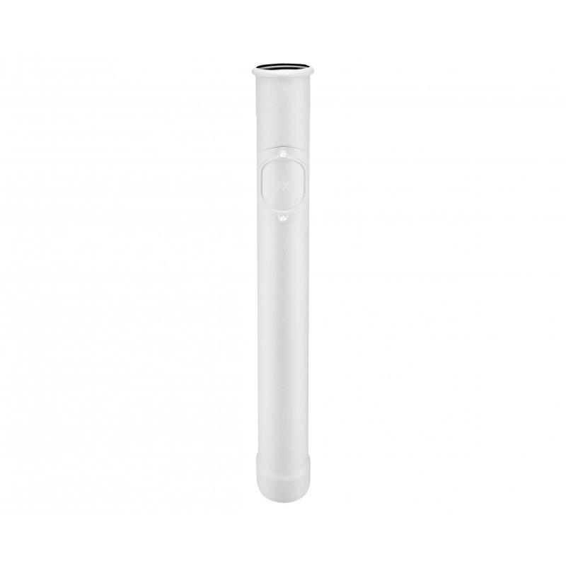 Odvodna cev sa revizionim otvorom - Pocink – Natur - Aluminijum obojeni W.15 – Bela W.15 - Slika