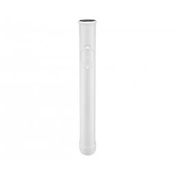 Odvodna cev sa revizionim otvorom - Pocink – Natur - Aluminijum obojeni W.15 – Bela W.15 - Slika 1