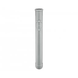 Odvodna cev sa revizionim otvorom - Pocink – Natur - Aluminijum obojeni W.15 – Cink siva W.15 - Slika 1