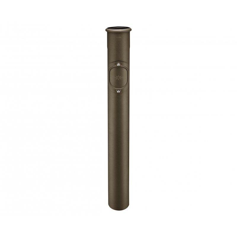 Zaštitna odvodna cev sa revizionim otvorom - Pocink – Natur - Aluminijum obojeni W.15 – Zeleno smeđa W.15 - Slika