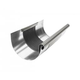 Dilatacija poluokruglog oluka - Pocink obojeni - Tamno silver – P.20 - Slika 1