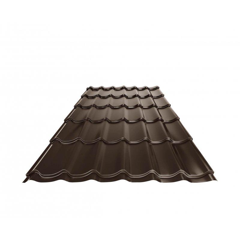 Krovni pokrivač UNI 1 - Pocink obojeni
MARCEGAGLIA - Tamno braon ČOKO - Slika