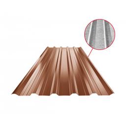 Krovni trapez sa prepustom TR 35A+ SQ (sound – aqua) - Pocink obojeni - Bakarno smeđa - Slika 1