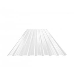 Fasadni trapez sa prepustom TR 18B+ - Pocink obojeni - Prijavo bela - Slika 1